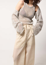 Mesh Knit Bolero