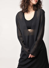 Wool-Voeil 2way Dress