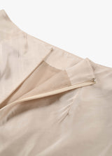 Little $uzie Satin Unhemmed Skirt