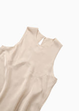 Little $uzie Satin Unhemmed Tank