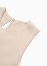 Little $uzie Satin Unhemmed Tank