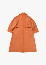 Ihnn Orange Wool Coat