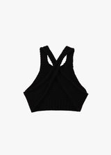 Jane Smith Knit Back Cross Top