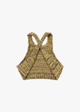 Jane Smith Knit Back Cross Top