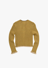 Akane Utsunomiya Border Knit Cardigan