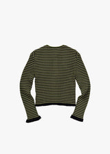 Akane Utsunomiya Border Knit Cardigan