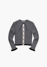 Akane Utsunomiya Border Knit Cardigan