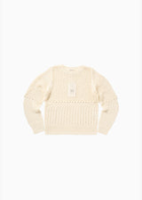 Crew Neck Pullover Knit