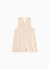 Little $uzie Satin Unhemmed Tank