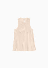 Little $uzie Satin Unhemmed Tank