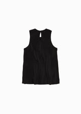Satin Unhemmed Tank