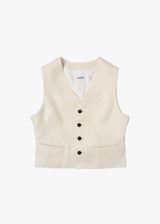 Jane Smith Linen Short Vest