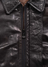 90's Nautica Leather Jacket