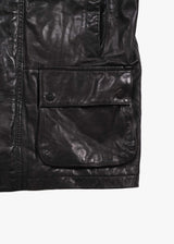 90's Nautica Leather Jacket