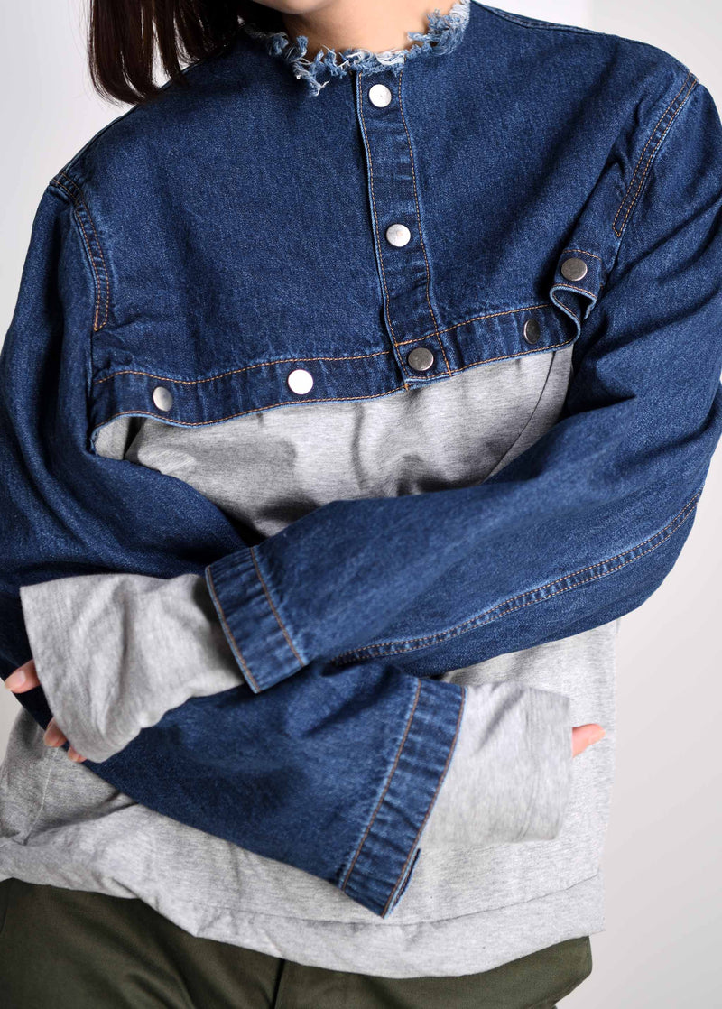 Cropped Denim Jacket