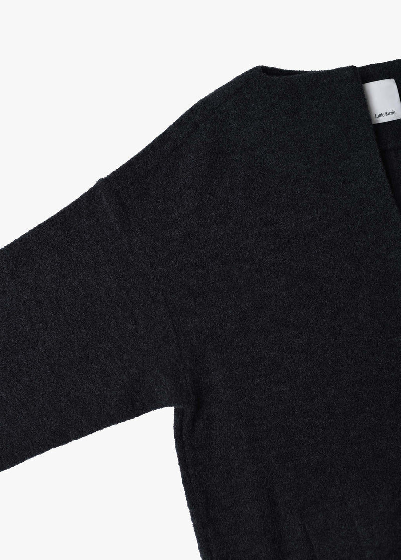 Wool Boucle Keyneck Dress