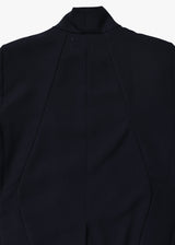 Circa Make Track Jacket Cutback Navy Blazer Jacket