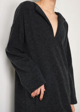 Wool Boucle Keyneck Dress