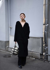 Wool Boucle Keyneck Dress