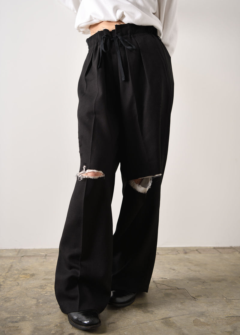 Damage Wool 2Tuck Slacks