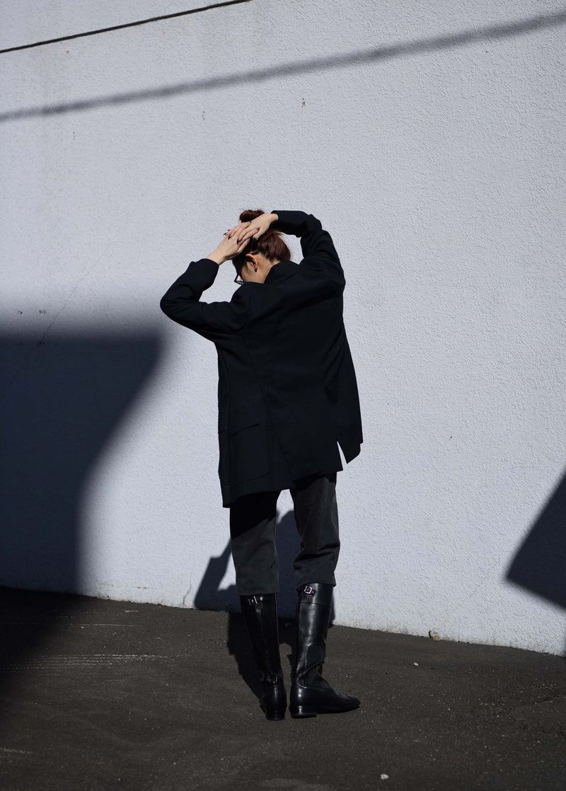 Circa Make Track Jacket Cutback Navy Blazer Jacket