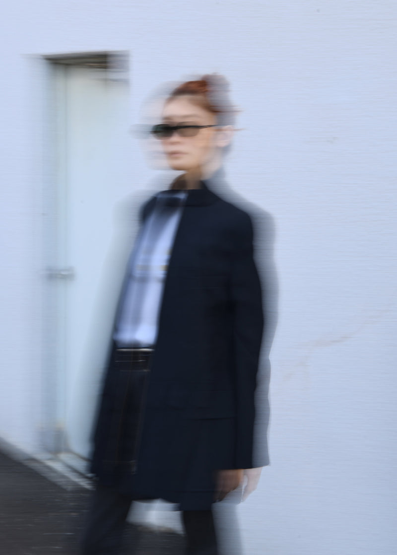 Circa Make Track Jacket Cutback Navy Blazer Jacket