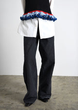 Sulfur Dye Heavy Duck Cloth 5 Pocket Pants