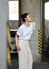 Center Slit Skirt