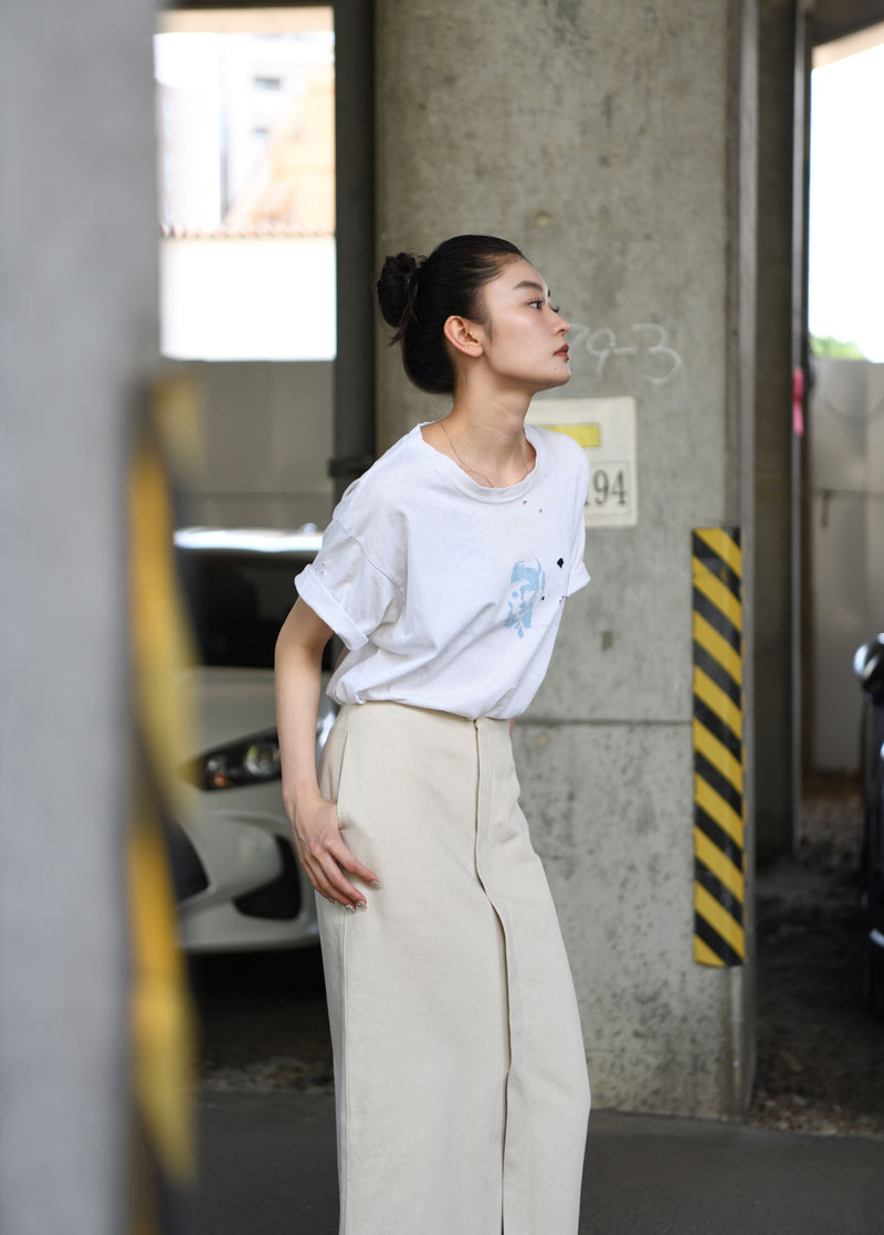 Center Slit Skirt