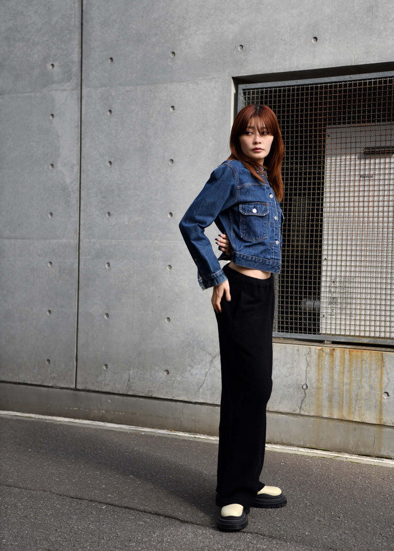 Wool Boucle Pajama Pants