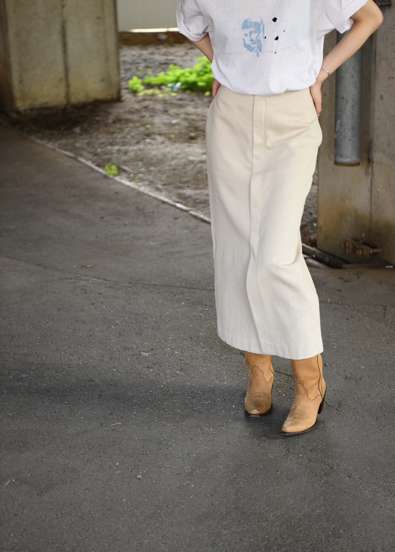 Center Slit Skirt