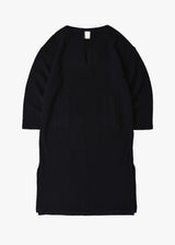 Wool Boucle Keyneck Dress