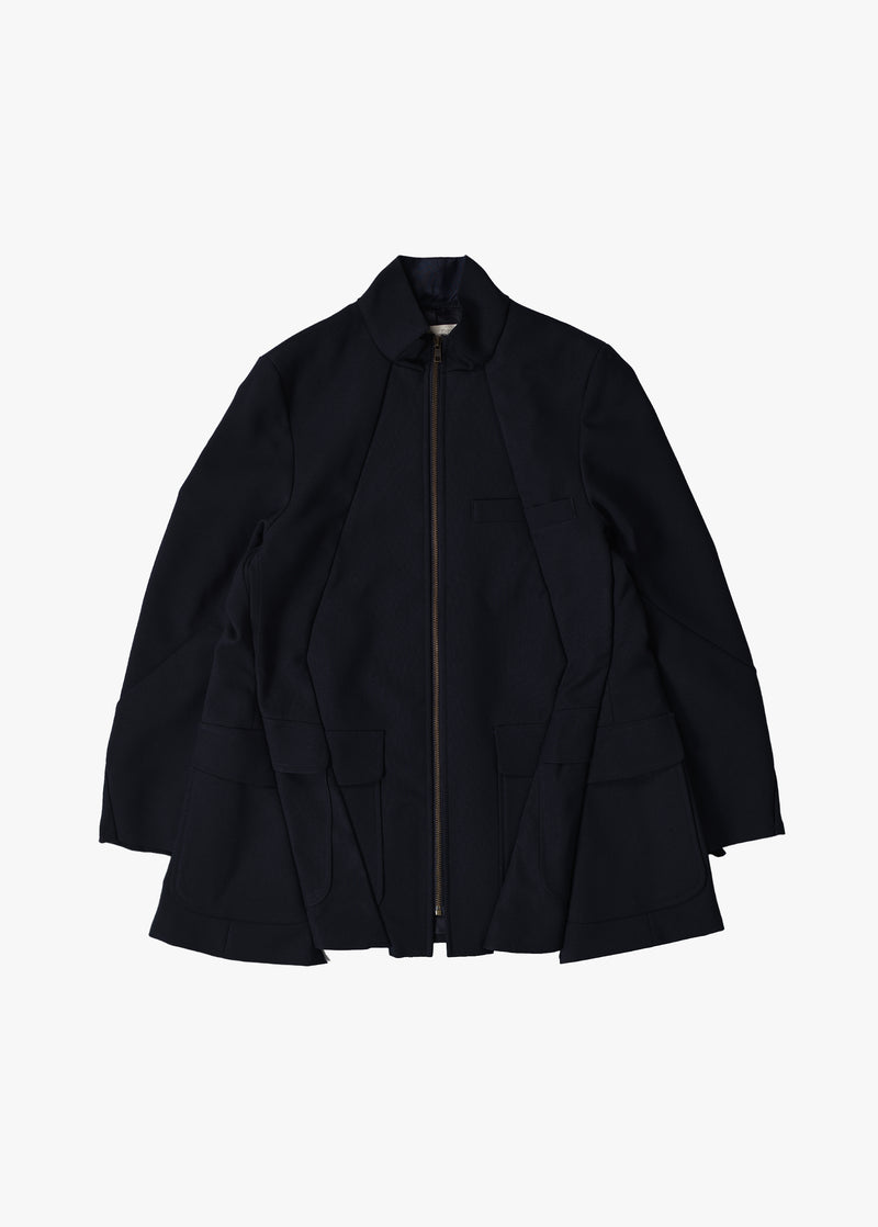 Circa Make Track Jacket Cutback Navy Blazer Jacket