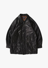 90's Nautica Leather Jacket