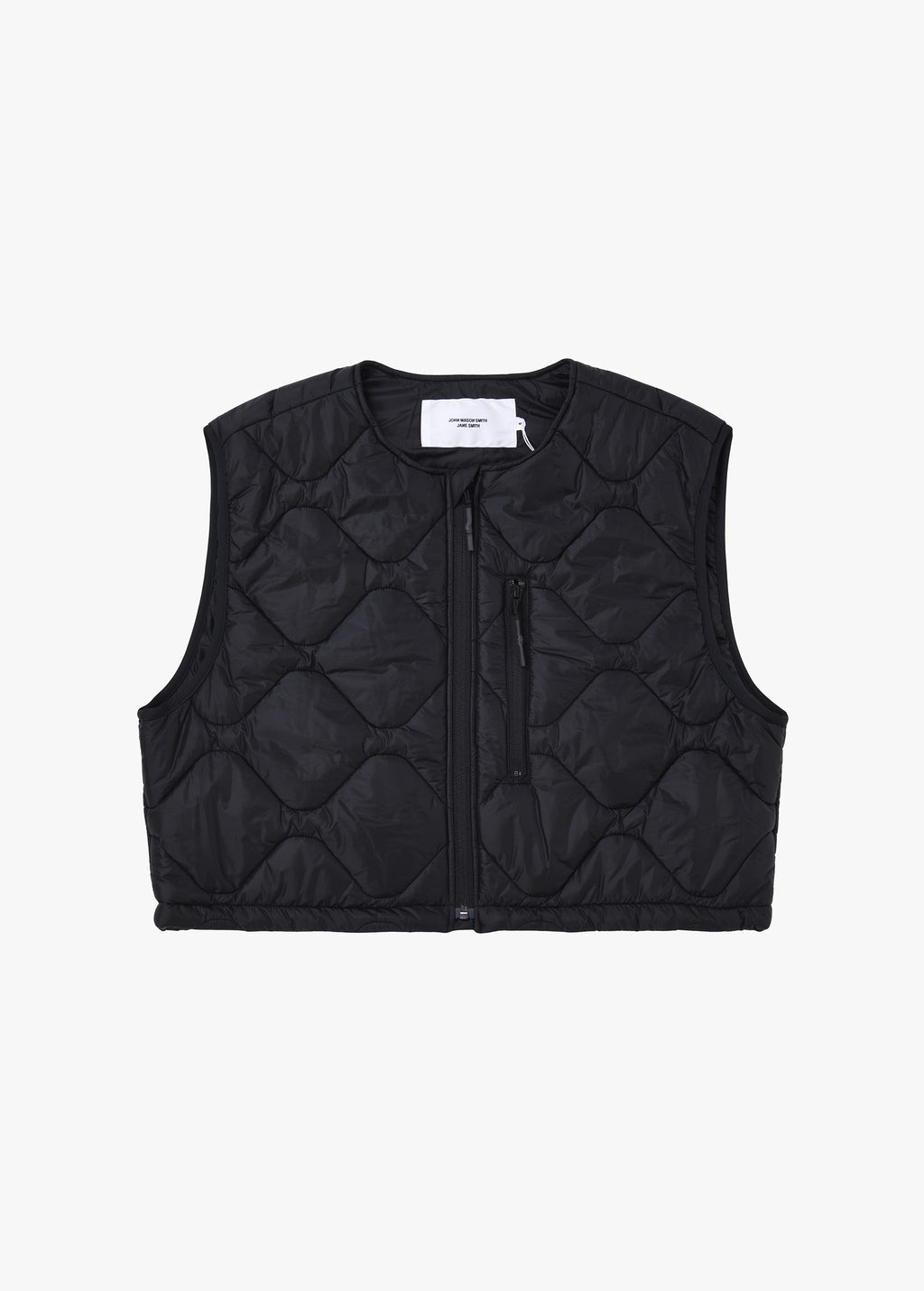 I_am_official / quilting vest ops brown - ベスト/ジレ