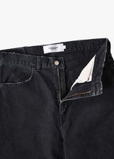 Sulfur Dye Heavy Duck Cloth 5 Pocket Pants