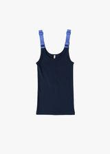 Cotton/Silk Ribbed Camisole