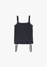 Cotton Eyelet Rib Up Down Camisole
