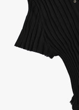 Rib Knit S/S Cardigan