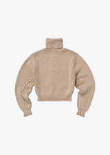 Turtleneck Rib Sweater