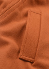 Ihnn Orange Wool Coat