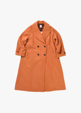 Ihnn Orange Wool Coat