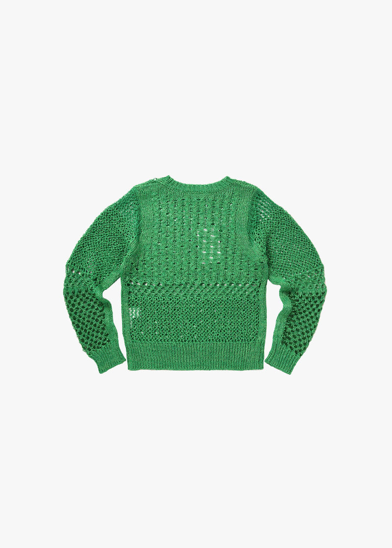 Crew Neck Pullover Knit