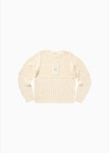 Crew Neck Pullover Knit